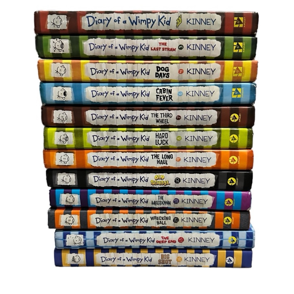 Diary of a Wimpy Kid Hardcover Bundle – 12 Books for Young Readers